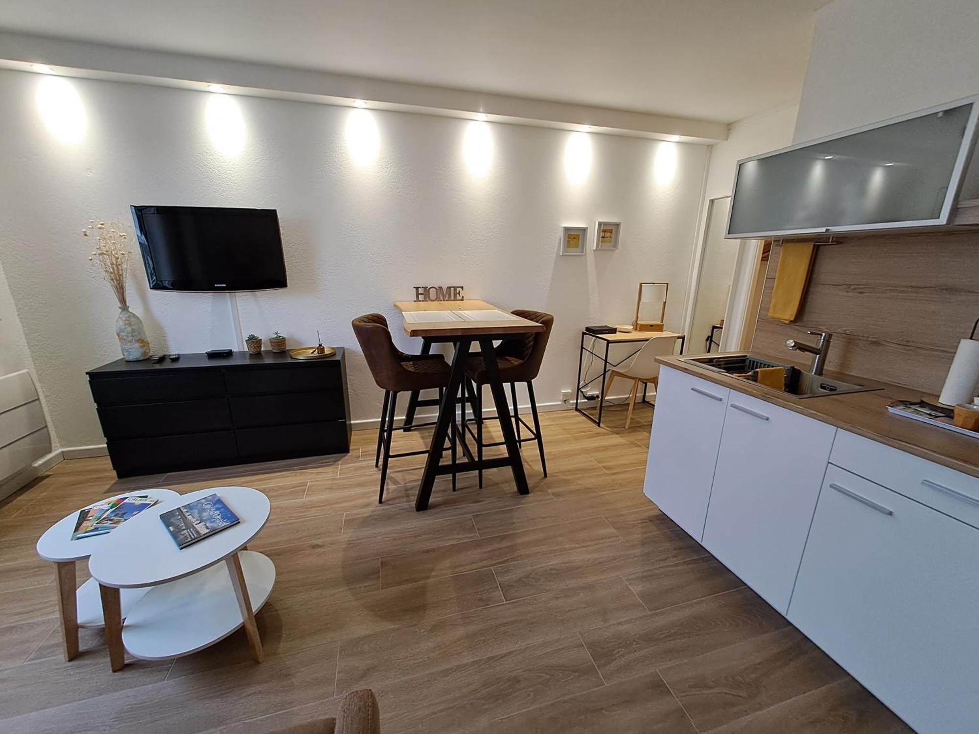 Calais Plage - Magnifique Studio - Front De Mer Экстерьер фото